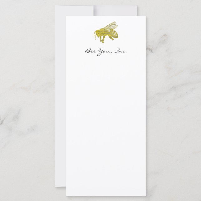 Letterpress Bee (Front)