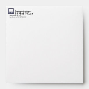 Letterpress Floppy Disc Envelope