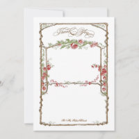 Letterpress Style Vintage Faux Bois Trellis - Red