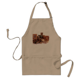 letterpress type arrangement standard apron