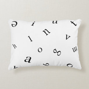 Letters Accent Pillow