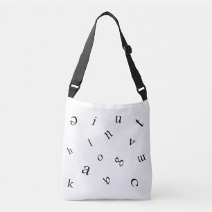 Letters Crossbody Bag