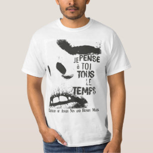 Letters from Anais Nin/Henry Miller T-Shirt
