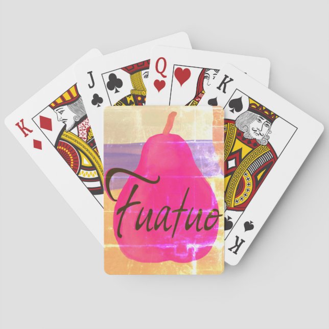 Letters from Fuatuo. Playing Cards (Back)