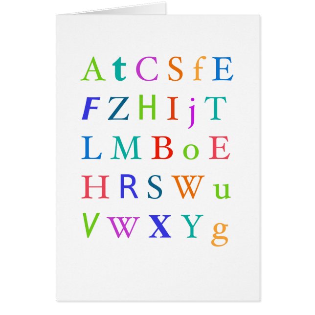 Letters in the Mail, lines (Front)