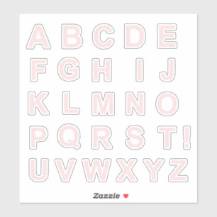 LETTERS MADE UP OF HEARTS