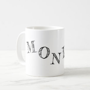 letters of your name cool coffee mug