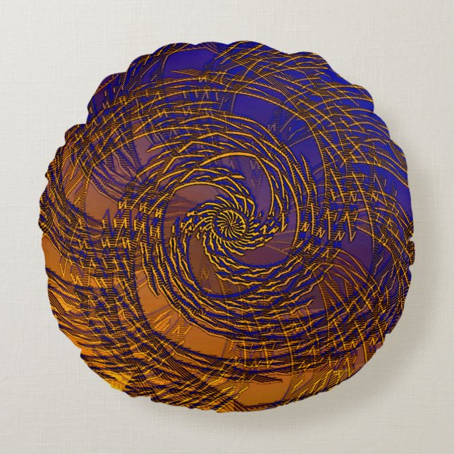 Letters...... Round Pillow (Front)
