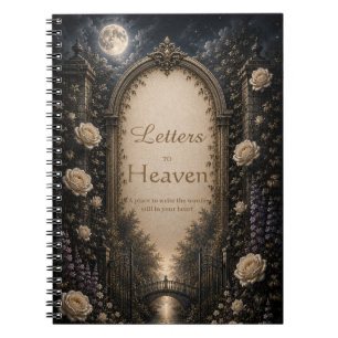 Letters to Heaven Journal Custom Memorial