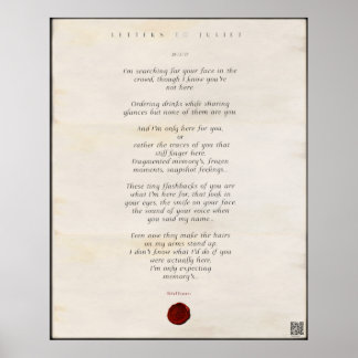 Letters to Juliet Print 🌹🗡 28/49