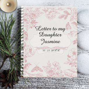 Letters to My Baby Journal Personalized Babyshower