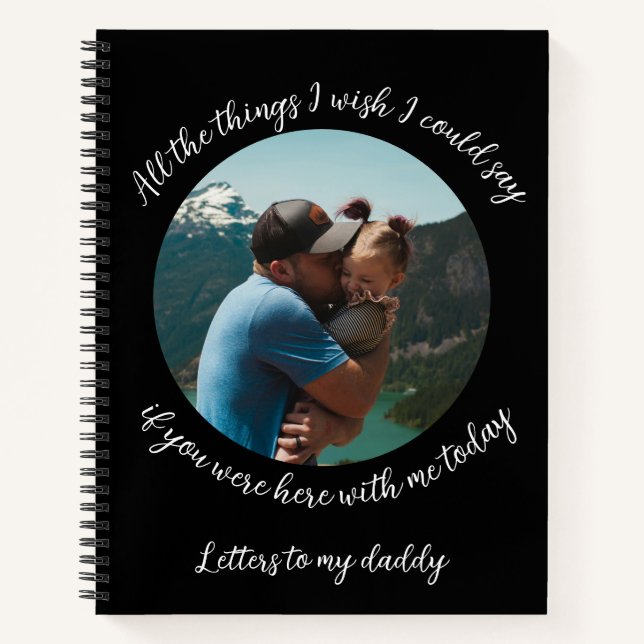 Letters to my Daddy: Remembrance Journal (Front)
