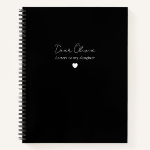 Letters to My Daughter Keepsake Journal Notebook
