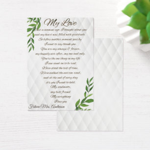 Letters to my Future Husband