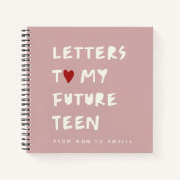 Letters to My Future Teen – Personalized Keepsake 