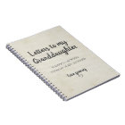 Letters to My Granddaughter Keepsake Journal