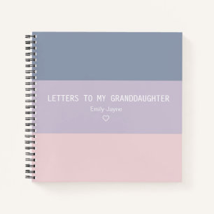 Letters to My Granddaughter Keepsake Journal