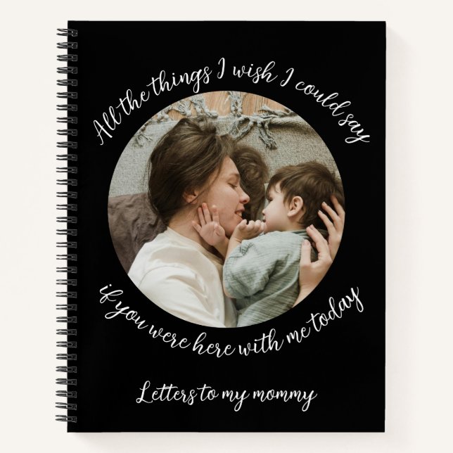 Letters to my Mommy: Remembrance Journal (Front)