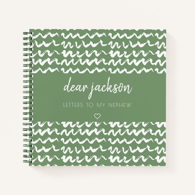 Letters to My Nephew Keepsake Journal (Front)