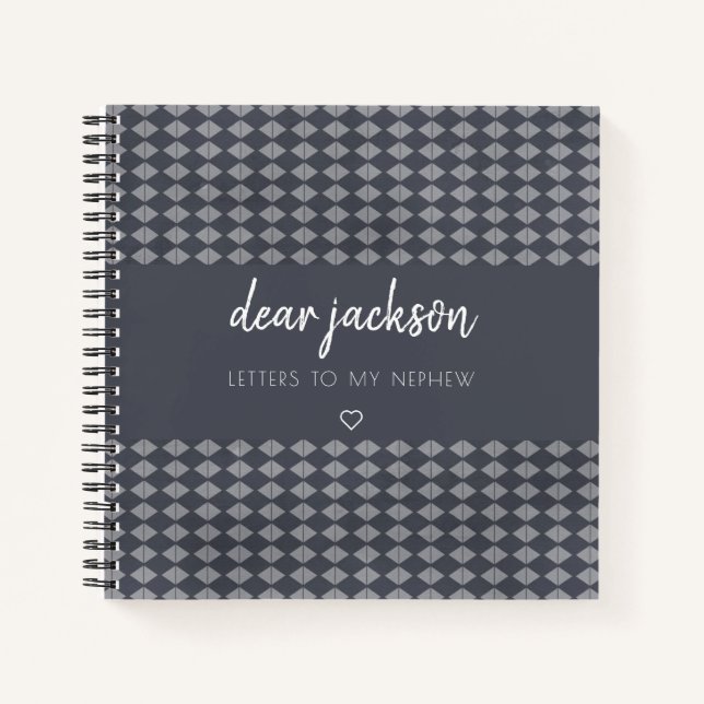 Letters to My Nephew Keepsake Journal (Front)