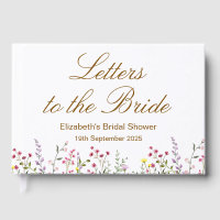 Letters to the bride Book, Bride Scrapbook, Bridal
