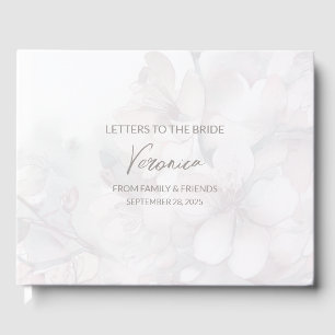 Letters to the Bride Keepsake Notebook Guest Book
