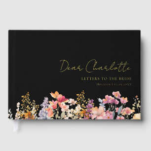 Letters to the Bride! Wildflower Bridal Shower  Guest Book