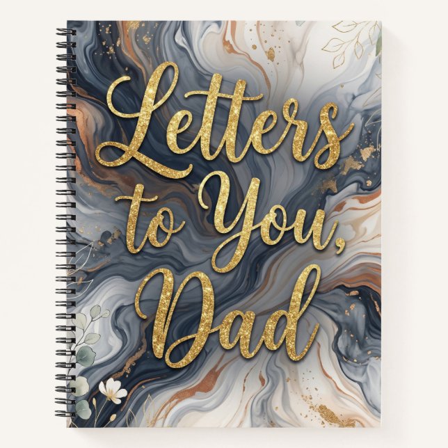Letters to You, Dad: Grief Journal (Front)