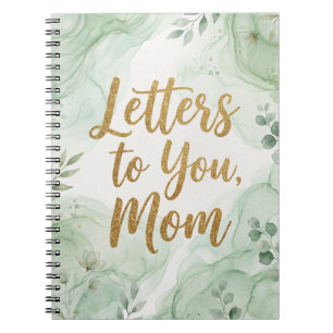 Letters to You, Mom: Beautiful Watercolor Notebook