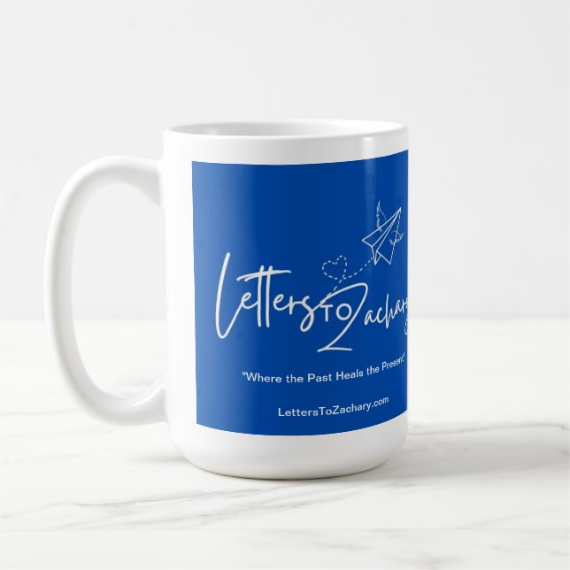 Letters To Zachary Ceramic Coffee Mug (Gauche)