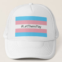#LetThemPlay Transgender Athletes Trans Flag