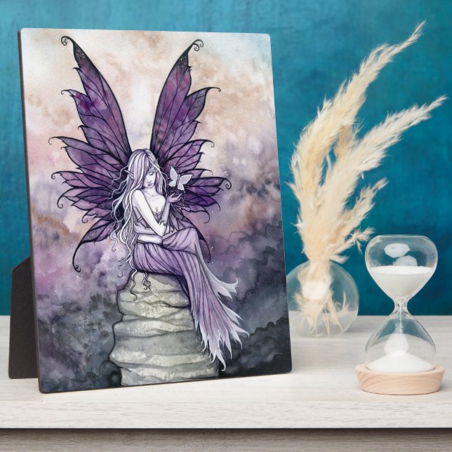 Letting Go Fairy Art Self Standing Picture Plaque (Side)