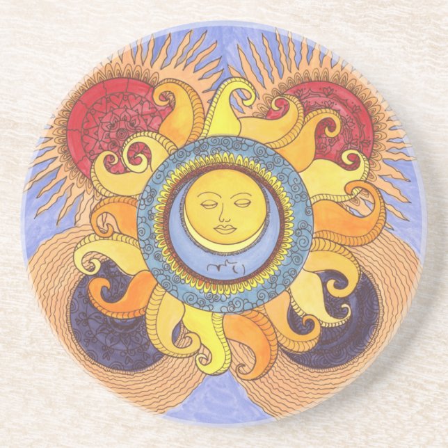 letting go mandala coaster (Front)