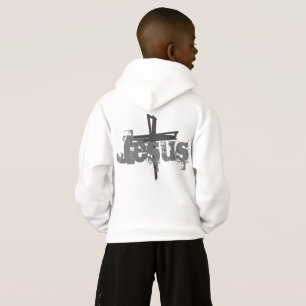 lettrage JESUS amusant + CROSS  