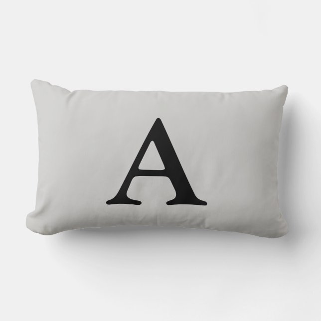 Lettre A Coussin Lumbar (Recto)