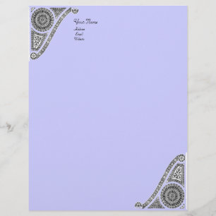 Lettre À En-tête RENAISSANCE, bleu
