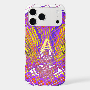 Lettre A, logo coloré design du texte