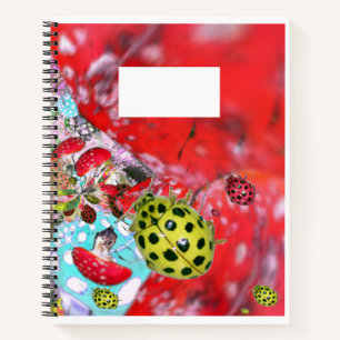 LETTRE ABC Yellow Ladybugs Carnet de suivi