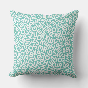LETTRE Alphabet CuteAqua Coussin animal baleine bé