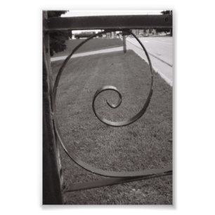 LETTRE Alphabet Photographie E1 Noir et Blanc 4x6