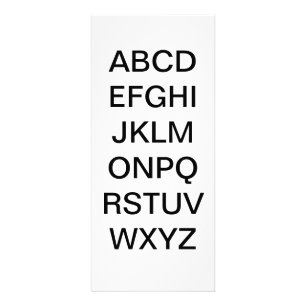 Lettre alphabétique Carte d'éducation à l'apprenti