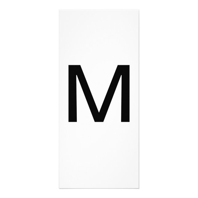 Lettre alphabétique M Carte d'éducation à l'appren (Devant)