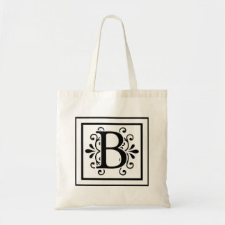 Lettre B Sac fourre-tout Monogramme