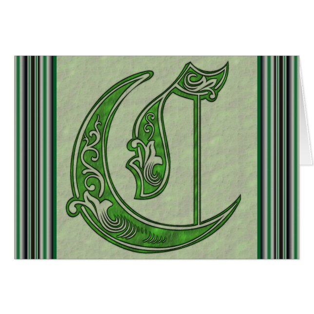 Lettre C (Devant horizontal)