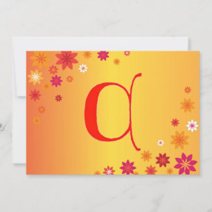 Lettre C Invitation