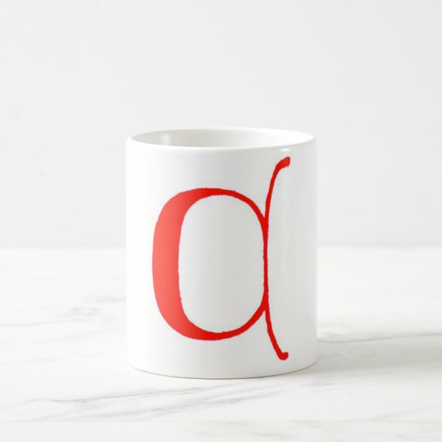 Lettre C Mug (Centre)