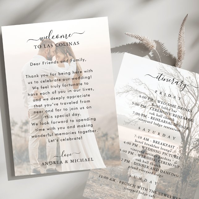 Lettre d'accueil et carte d'identité du Mariage ph (Créateur téléchargé)