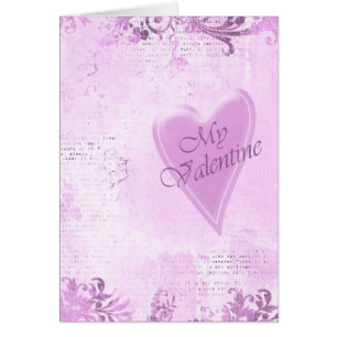 LETTRE D'AMOUR AMOUR AMOUR CHAMBRE Carte Saint-Val