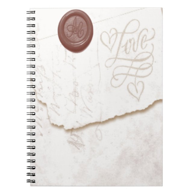 Lettre d'amour Carnet (Devant)