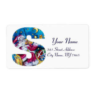 LETTRE DE NOËL / MONOGRAM PÈRE NOËL INSPIRÉ